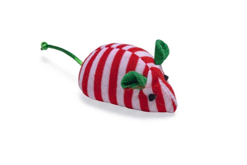 Beeztees Kerstmuizen - Kattenspeeltje - Groen