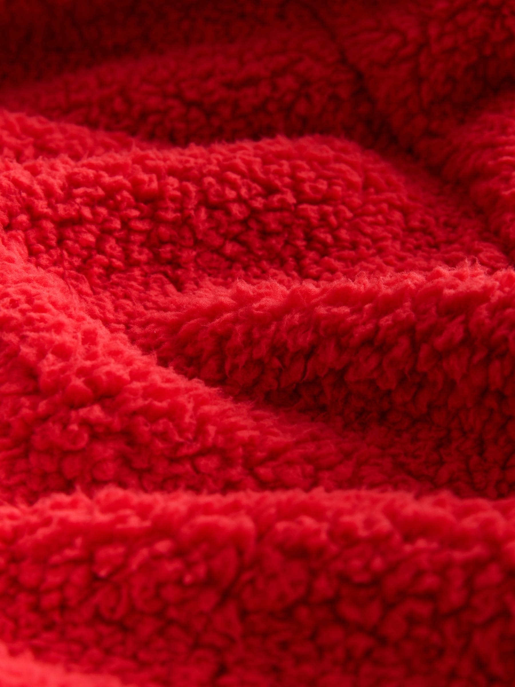 Rood - Teddy badjas
