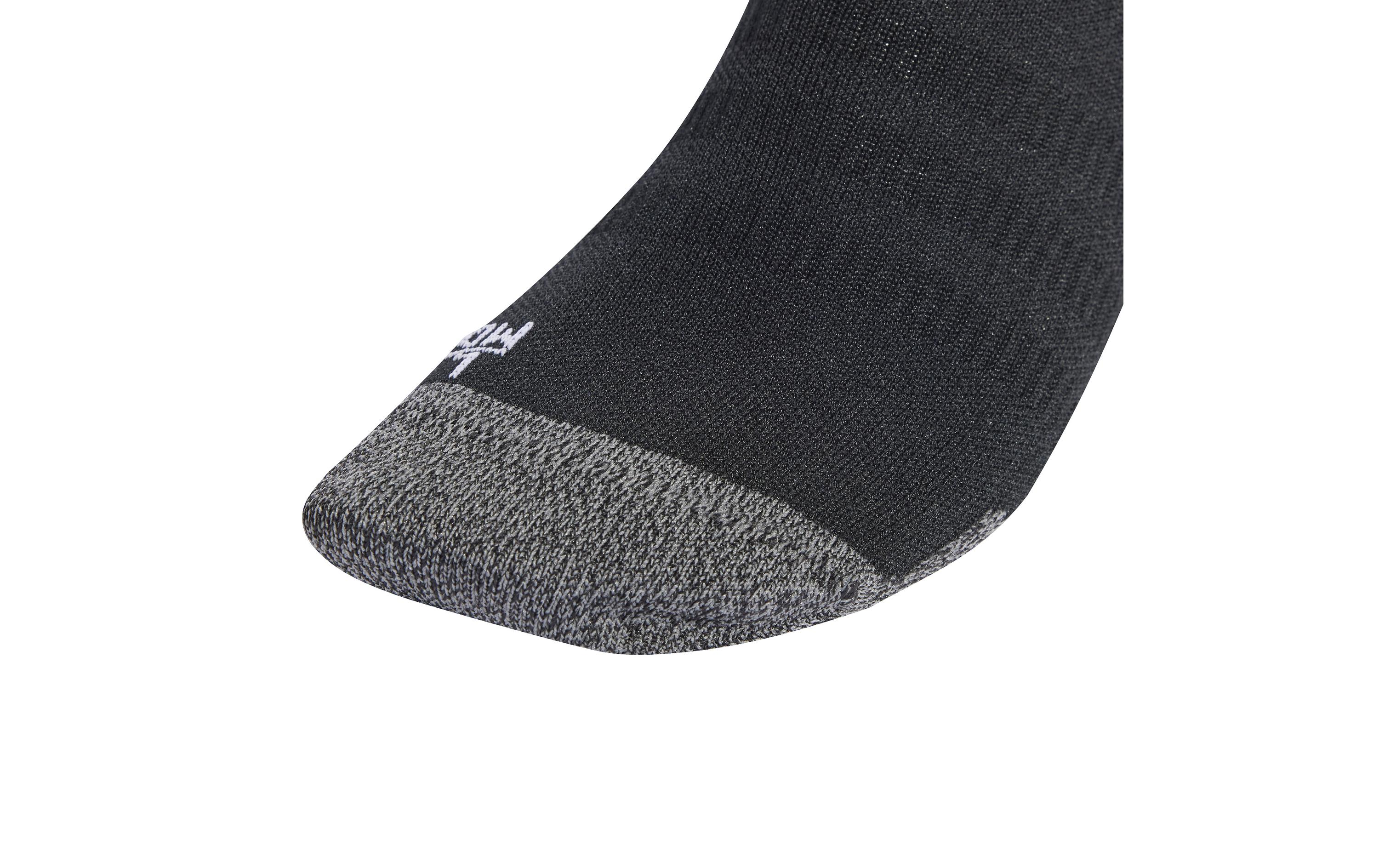 Socken Football Performance Light Crew Schwarz, 46 - 48Fussballsocken