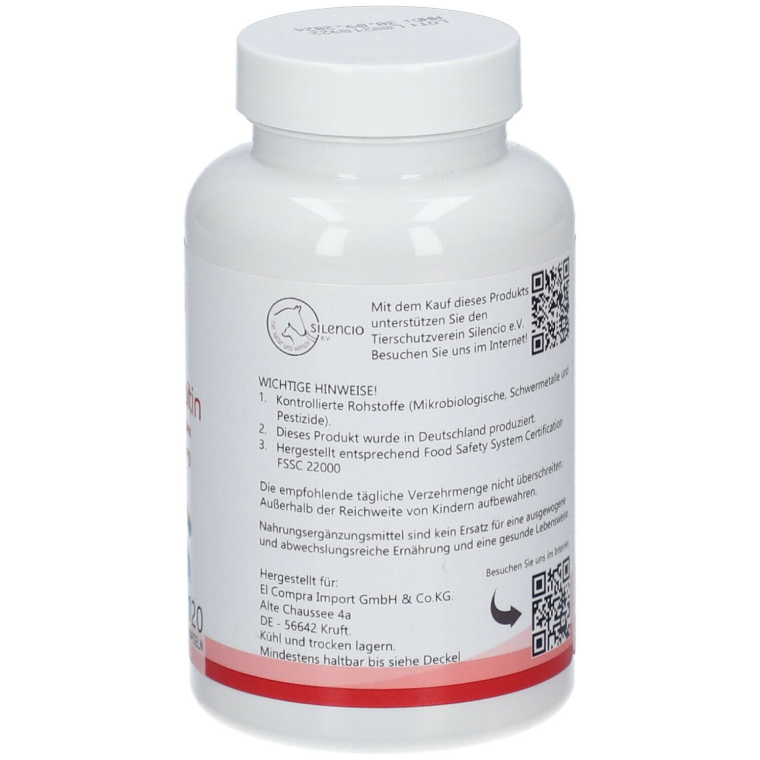 Hannes pure Lebenslust® CHONDROITIN Glucosamin Komplex