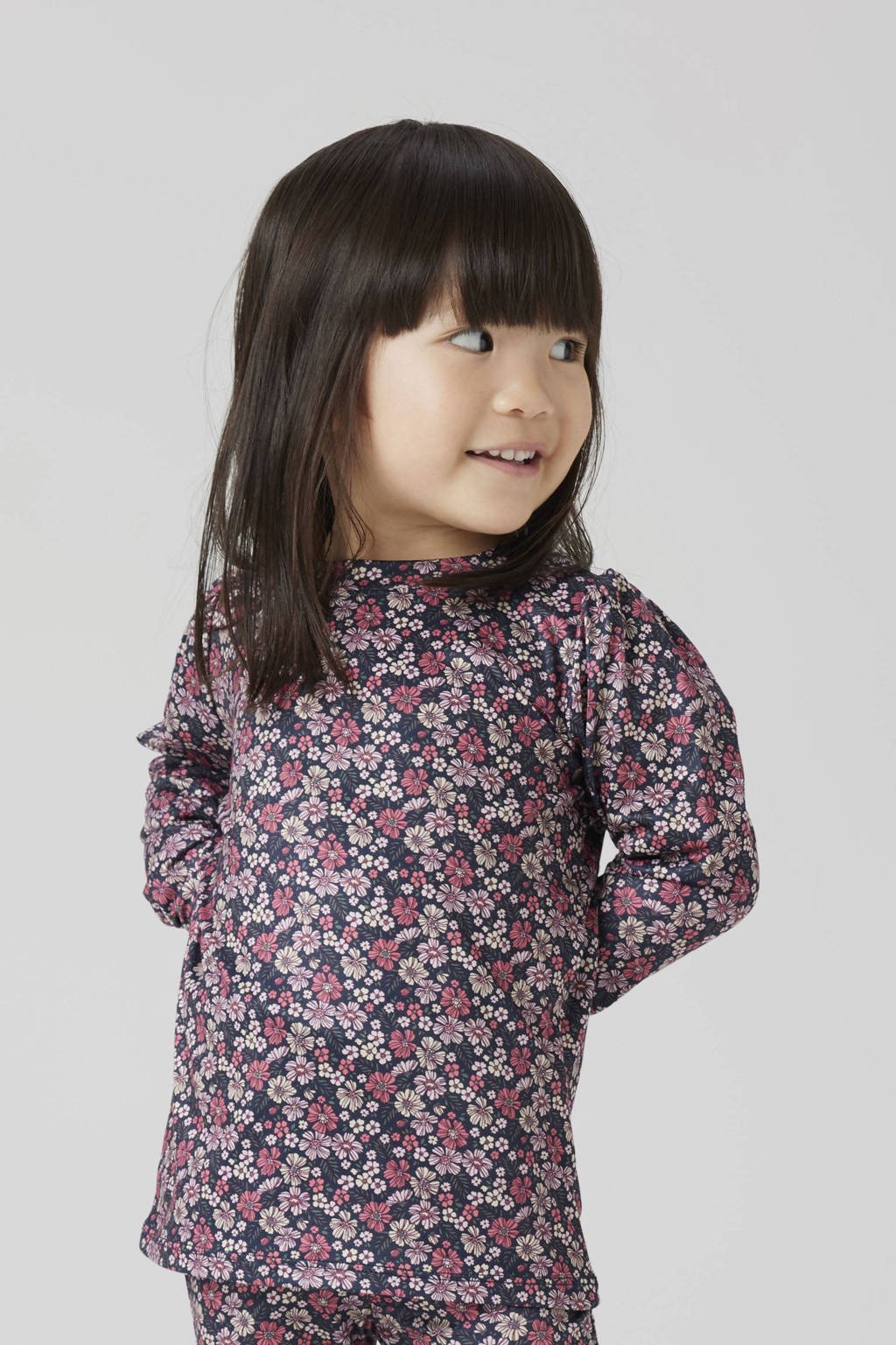 NAME IT MINI longsleeve donkerblauw