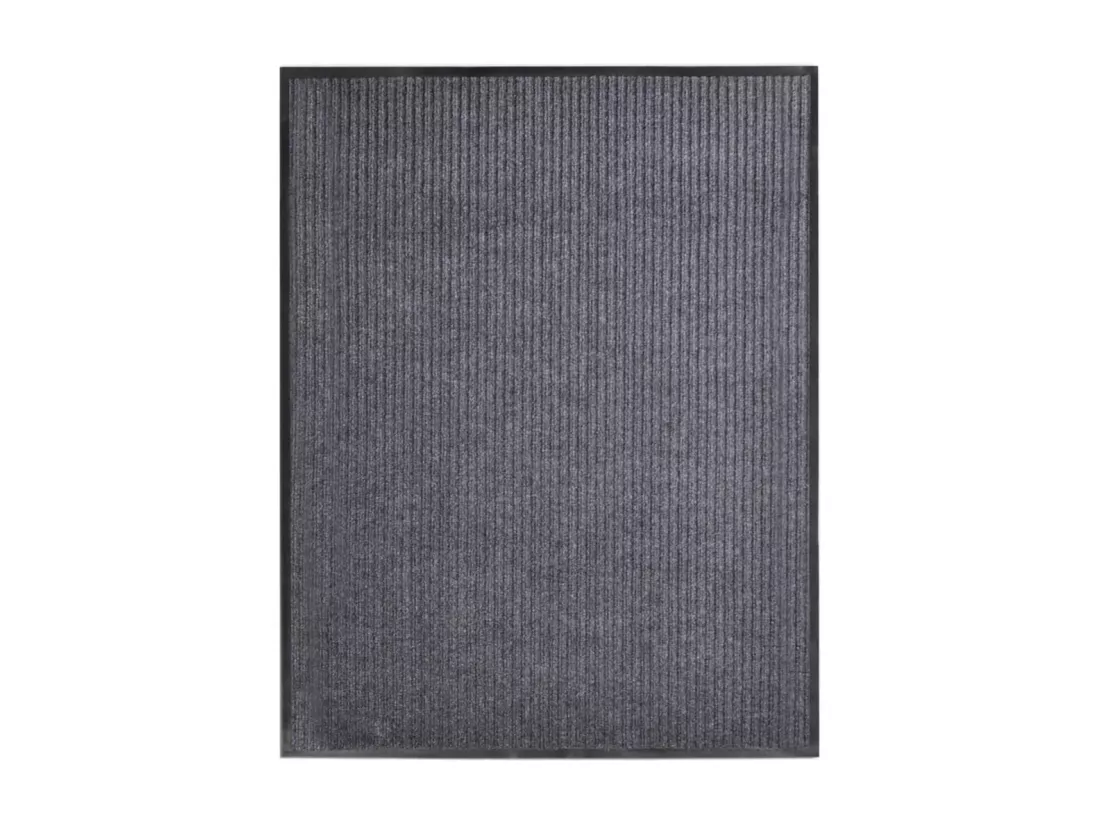 Paillasson Gris 117x220 cm PVC