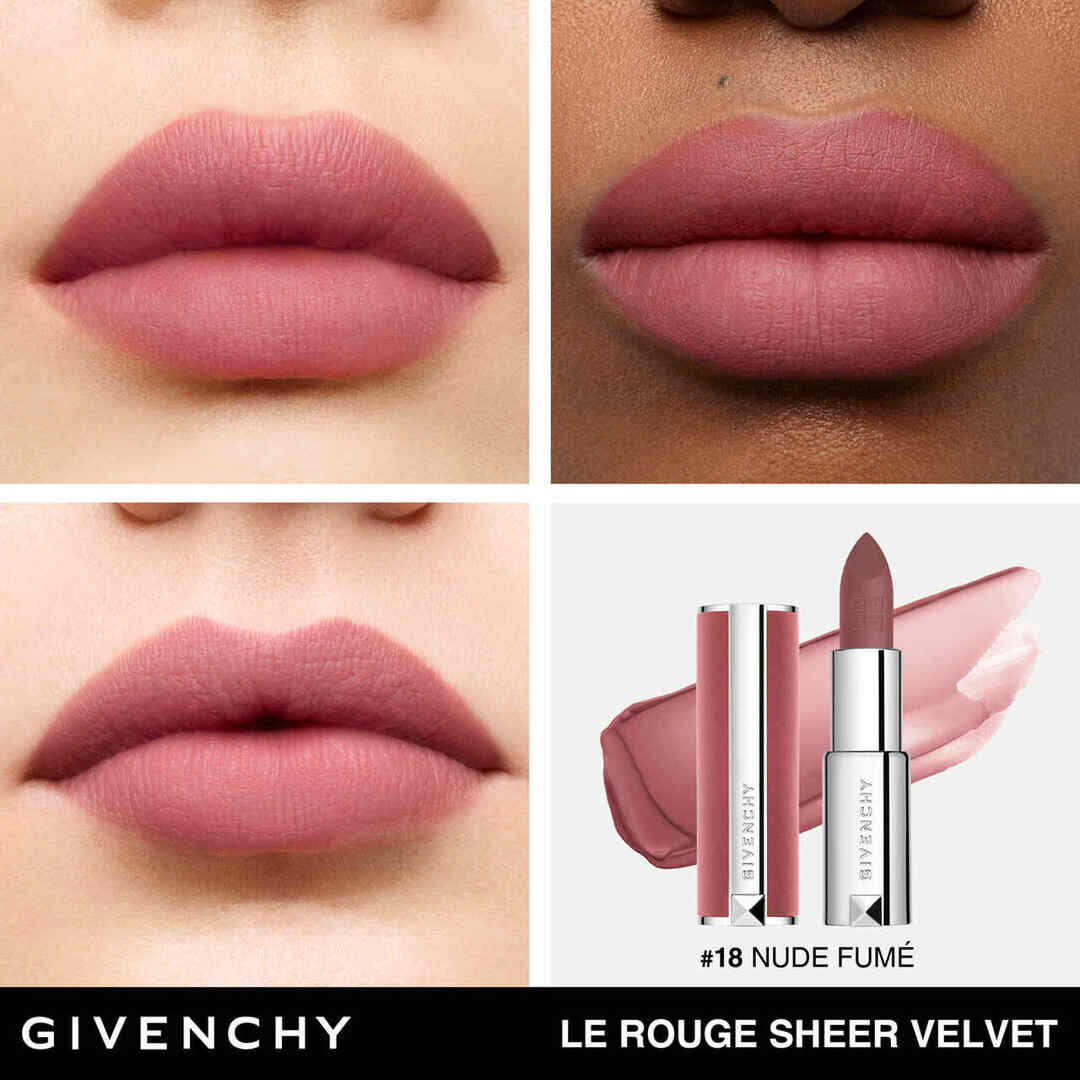 GIVENCHY LÁBIOS Le Rouge Sheer Velvet