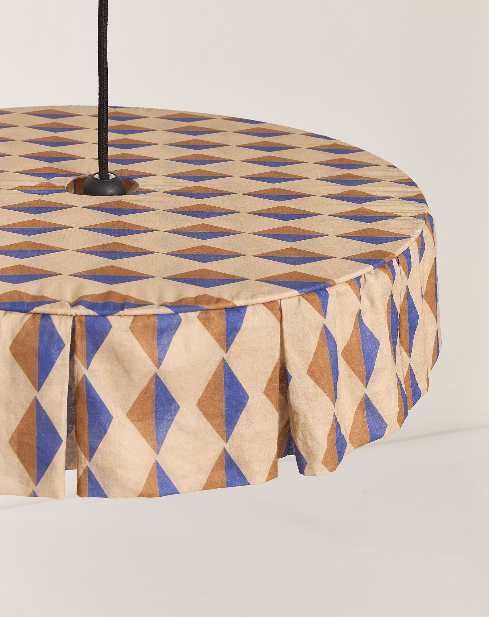 Abat-jour pour suspension diam. 50cm vibes | Bleu