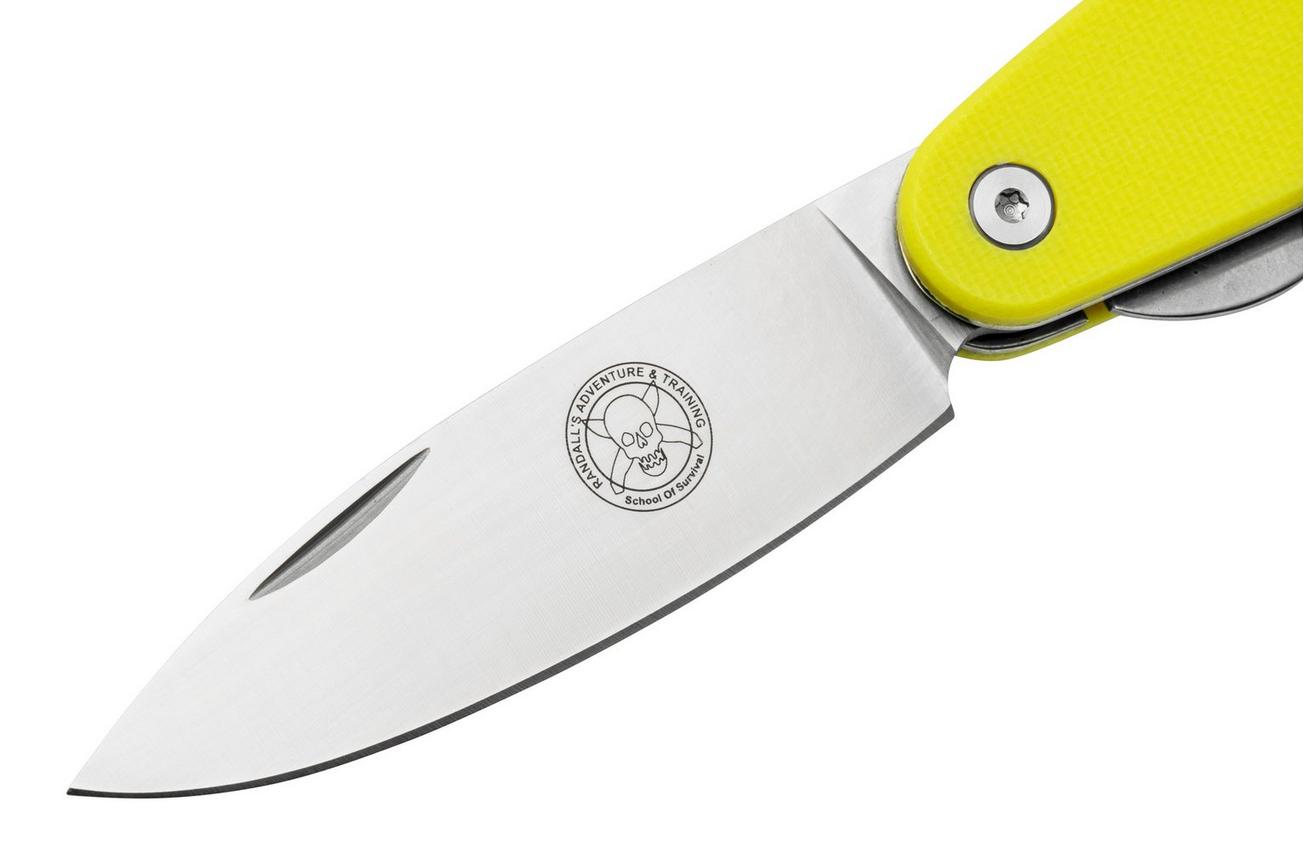ESEE Churp EE-CH-05 D2, Yellow Micarta zakmes