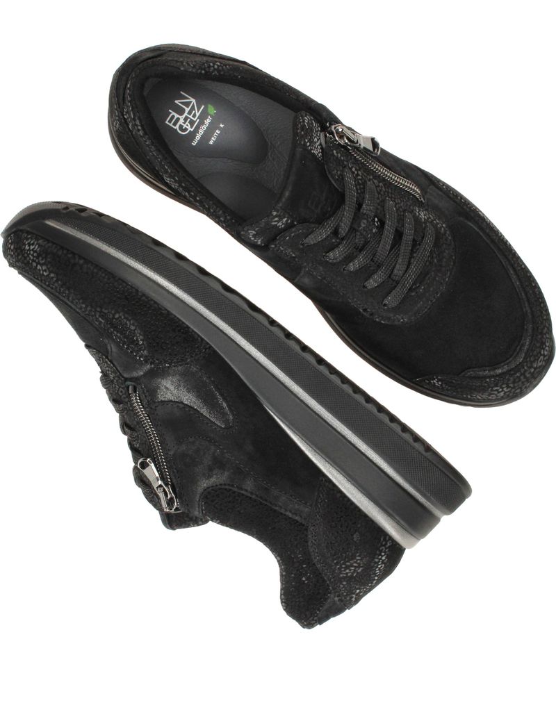 Waldlaufer Luana Sneakers Zwart Dames