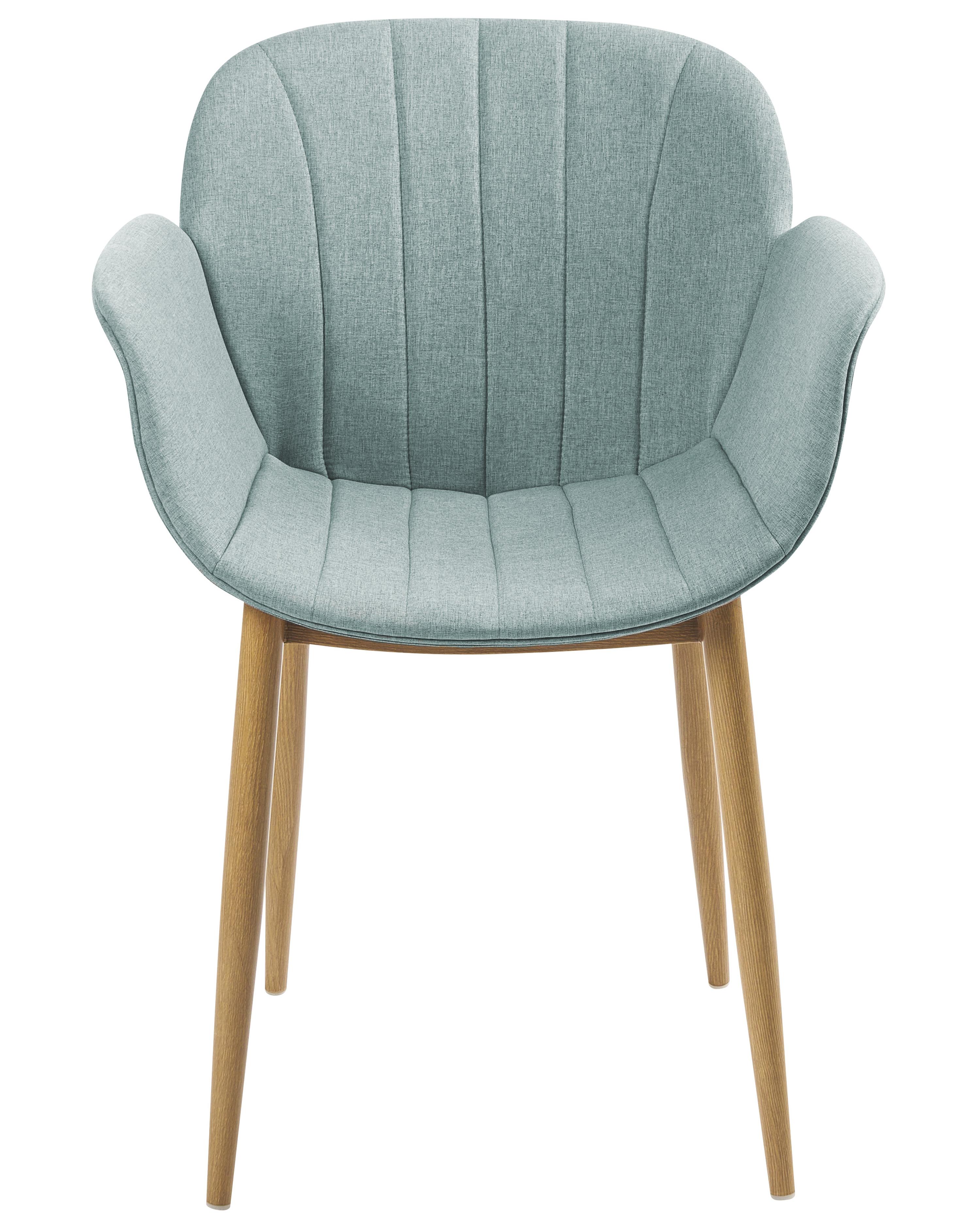 Set van 2 eetkamerstoelen ALICE Mintgroen