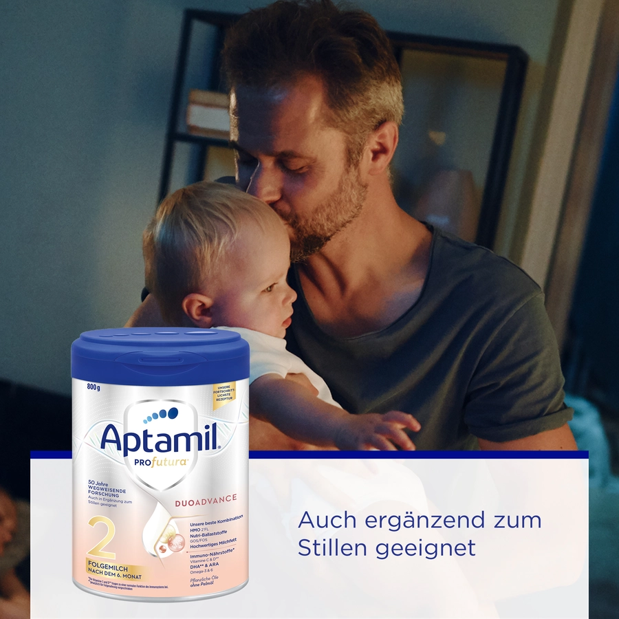 Aptamil Folgemilch Profutura Duo Advanced 2 6x 800g nach dem 6. Monat
