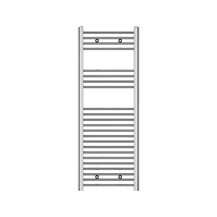 Sèche-serviettes eau chaude plat Flomasta argent 333W