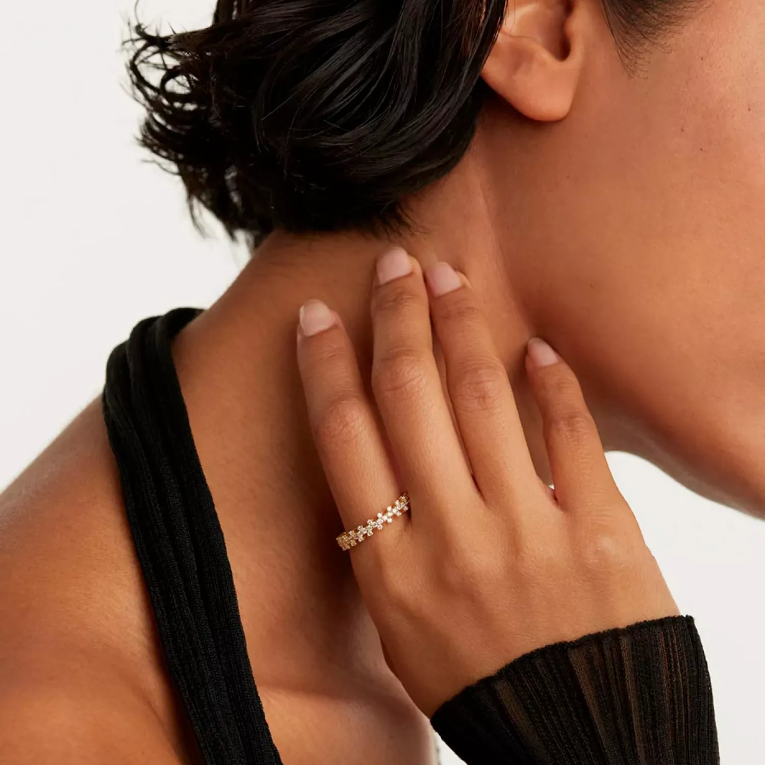 PDPAOLA Crown Ring 18 kt. Forgyldt Sølv AN01-670