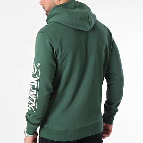 Sweat Capuche Mugiwara Colors Vert Blanc