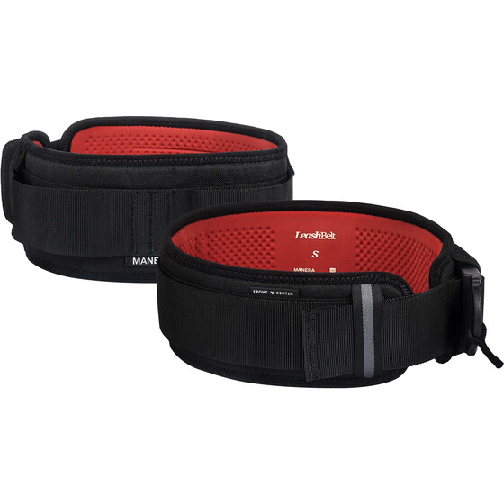 Manera Leash Belt Black Fa24