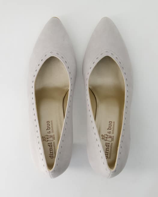 Dirndl & Bua 1207 Trachtenschuhe in Grau