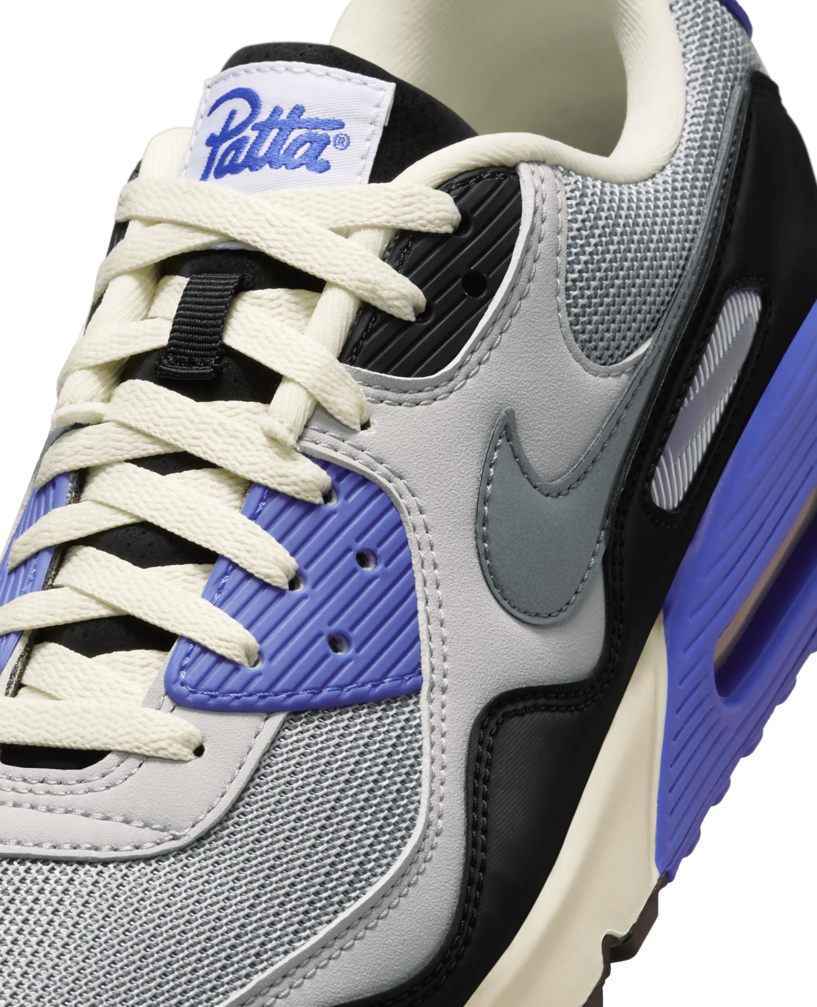 Patta x Nike Air Max 90 SP (Particle Grey/Neutral Grey-Sapphire)