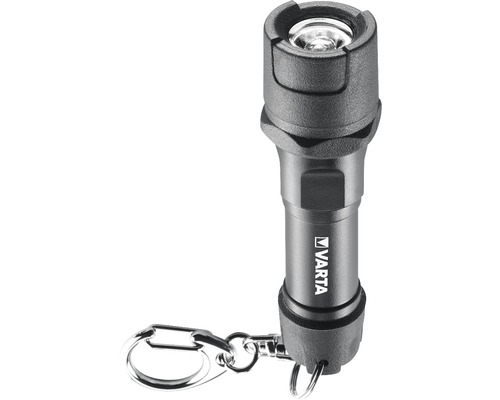 Varta Mini LED Zaklamp Sleutelhanger 1AAA zwart