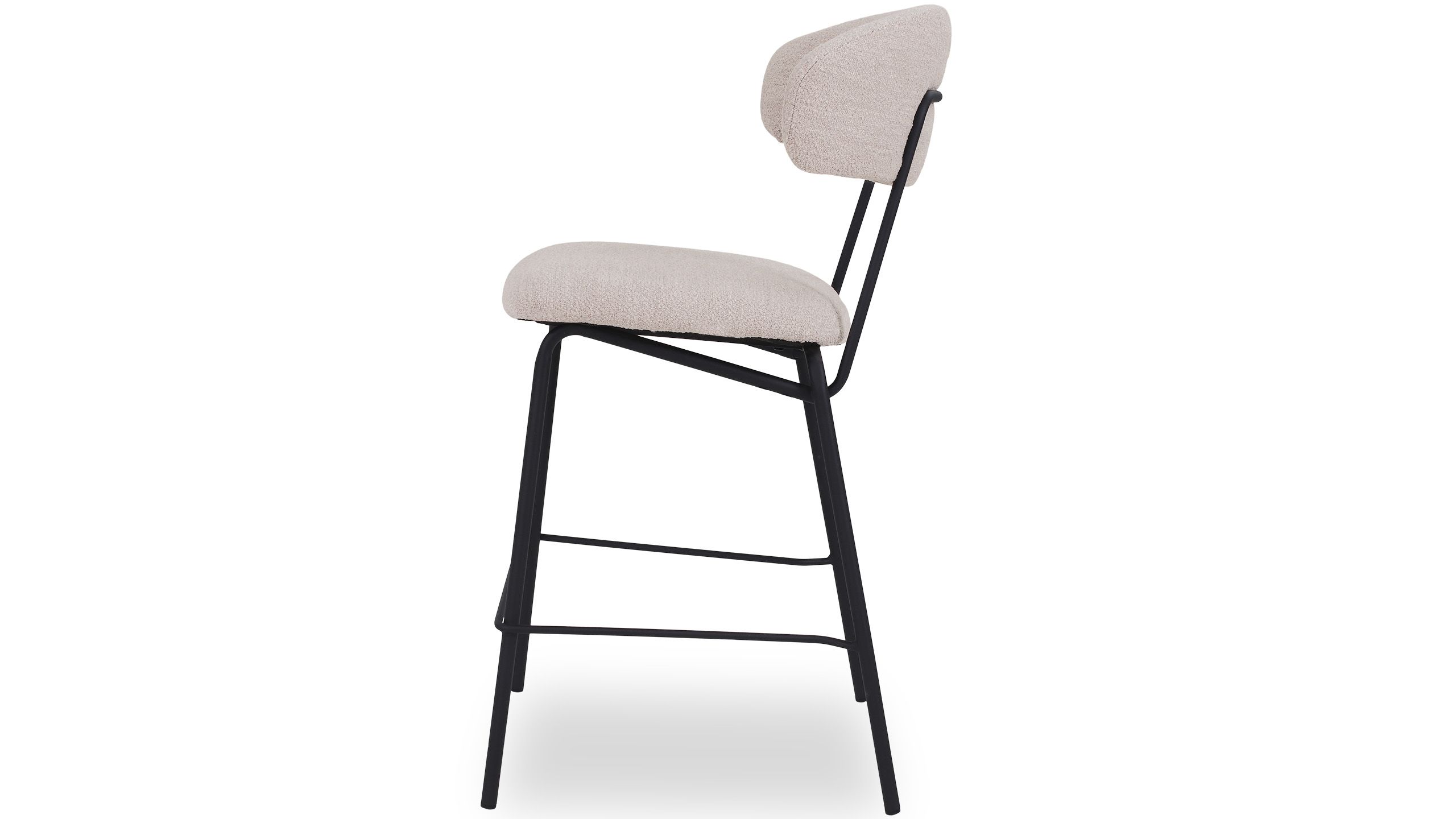 Barkruk Naturel IH-50.169 Zack B53 x D57 x H95 cm