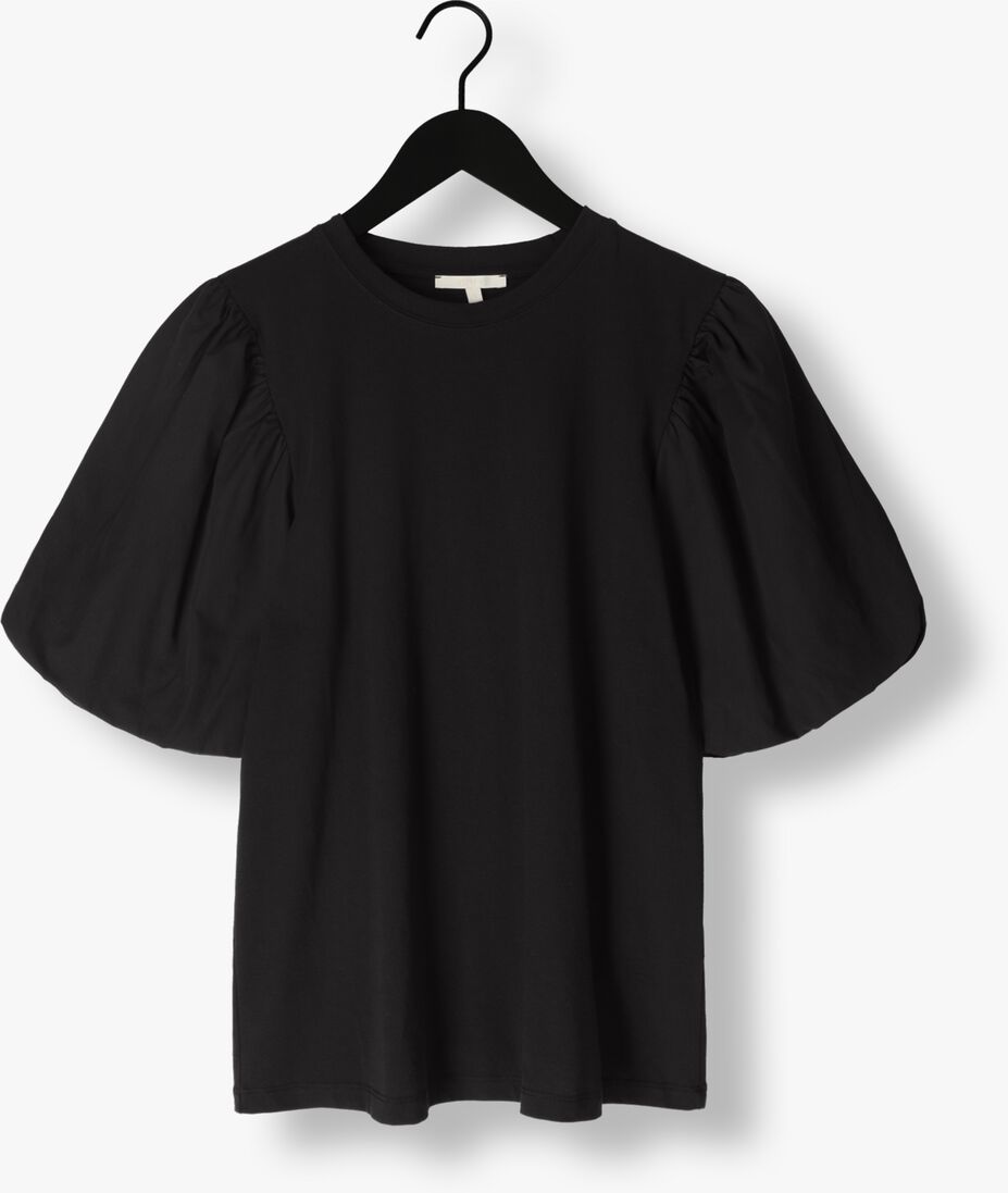 NOTRE-V zwarte notre-v t-shirt nv-dolf puff sleeve top