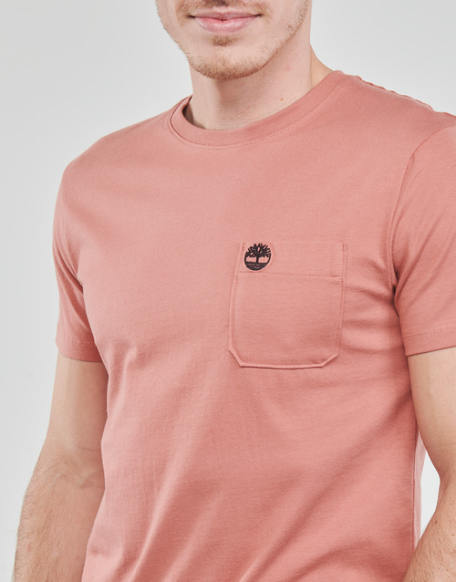 Timberland - SS DUNSTAN RIVER POCKET TEE SLIM - Rose