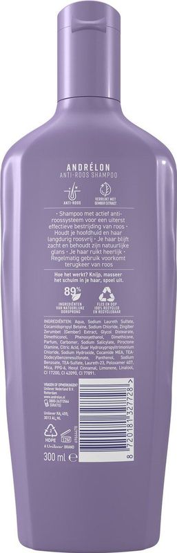Andrélon - Classic - Anti-Roos Shampoo - 6 x 300 ml
