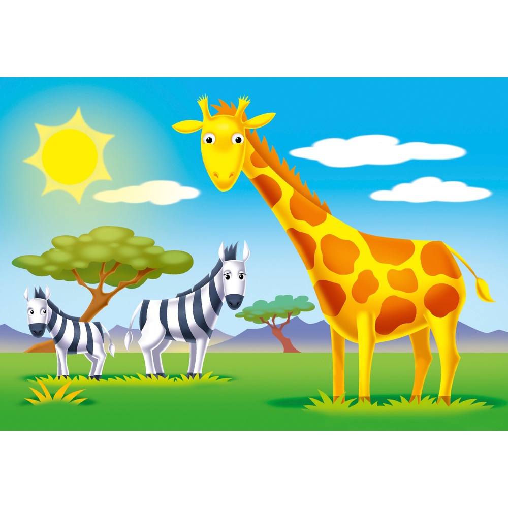 Ravensburger Meine ersten Puzzles: Wo wohnen wir? Grobes 6-, 8-, 10- und 12-teiliges Puzzle