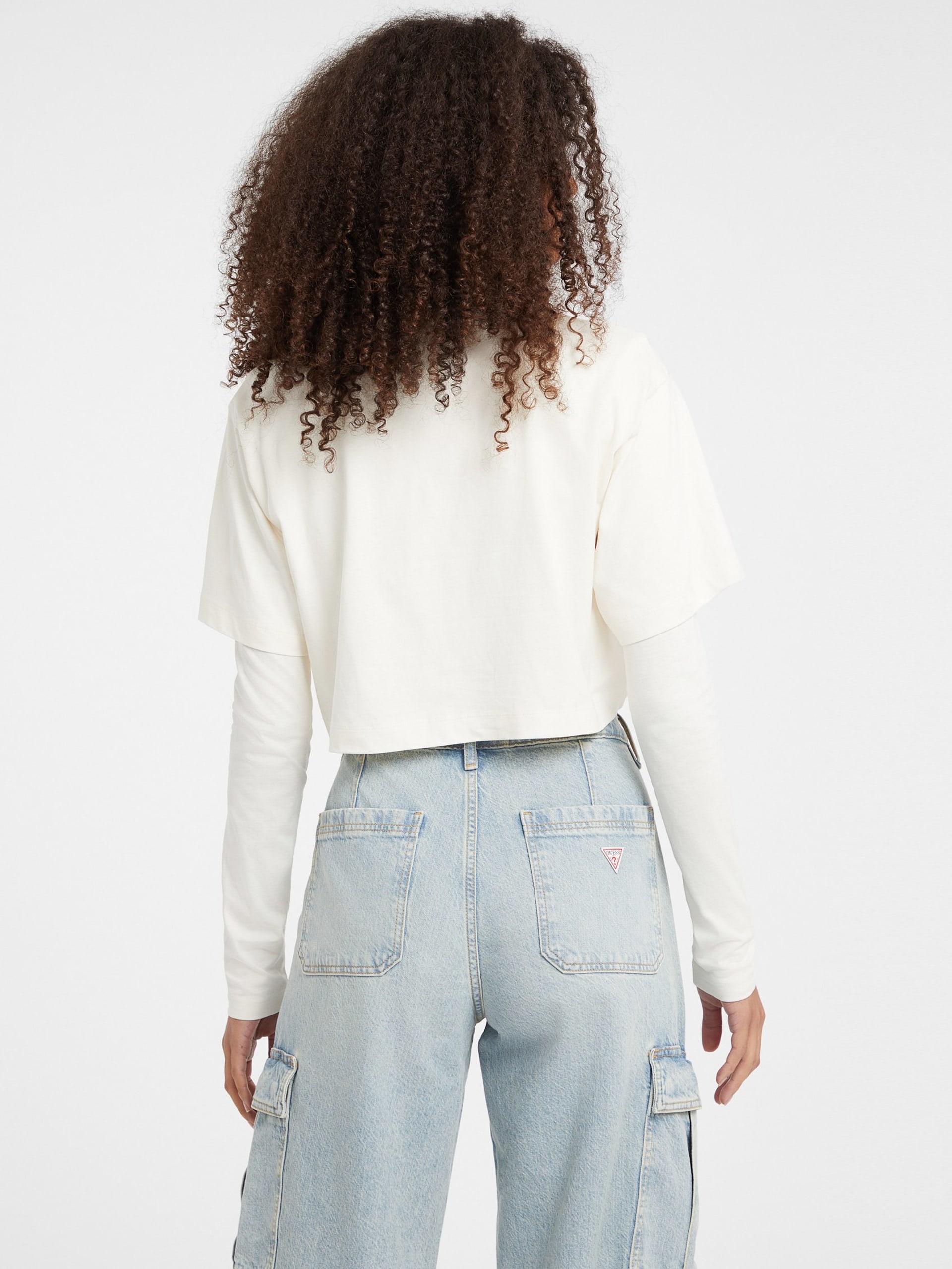 Camiseta Boxy Star Logo Twofer