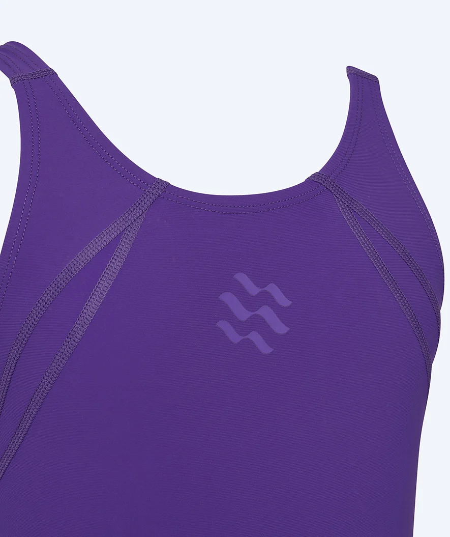 Watery konkurrence badedragt til piger - Rapidskin 2.0 - Lilla