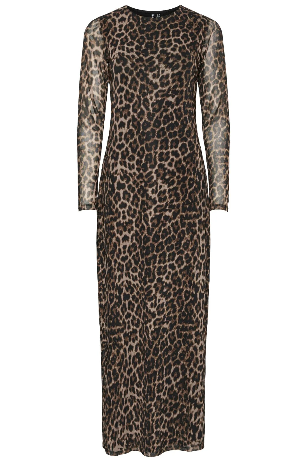 Pieces Pcnolia Ls O-Neck Ankle Dress D2Ddmo 4810922 birch leo