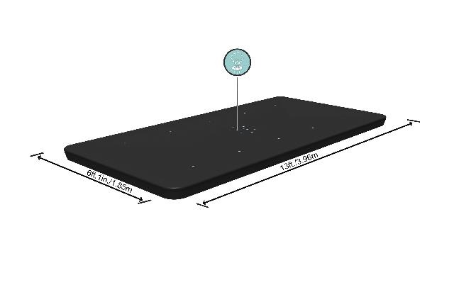 Bestway Cover Mistral Rechthoek 404 /412