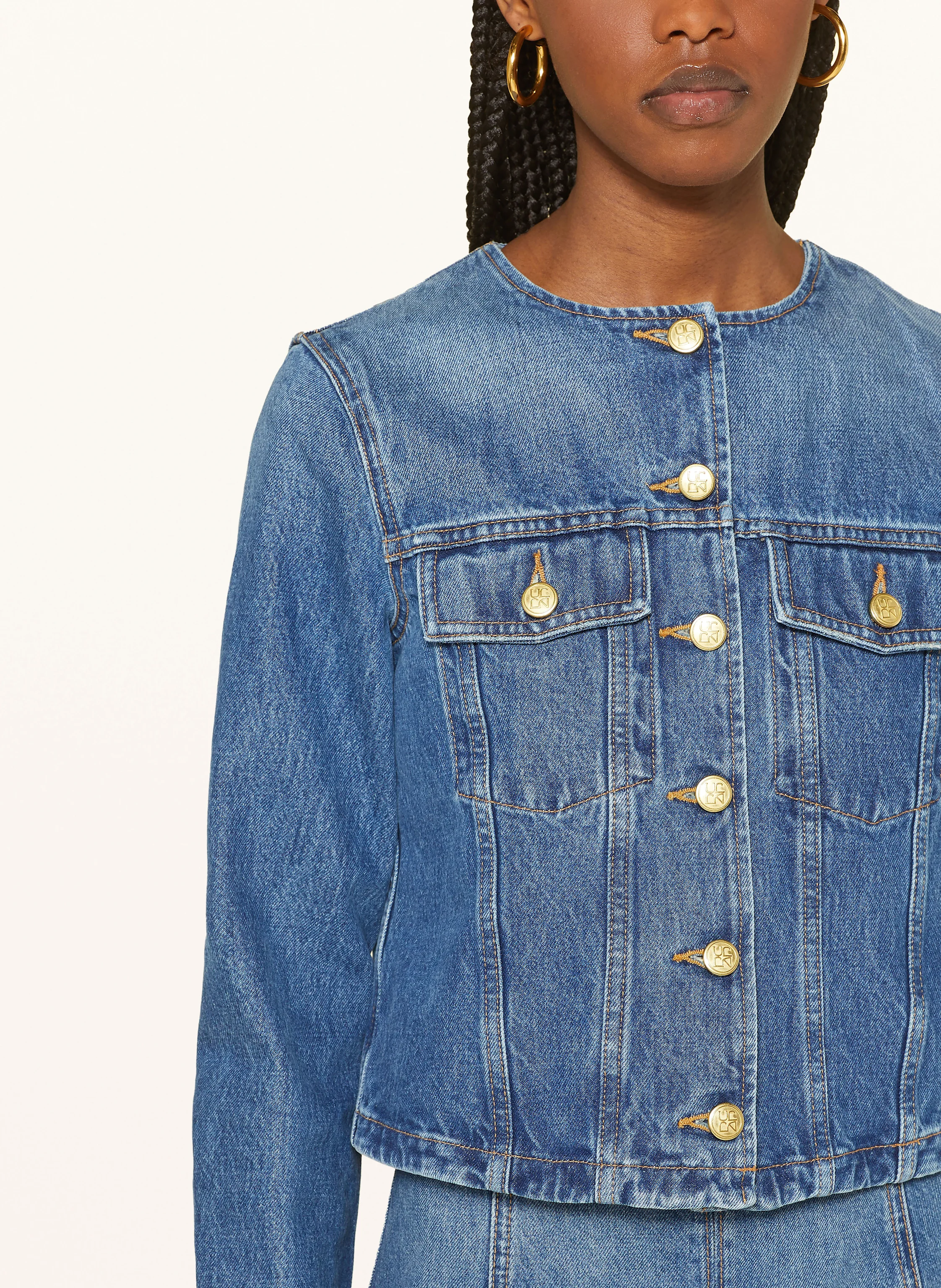 ULLA JOHNSON Jeansjacke THE SABINE