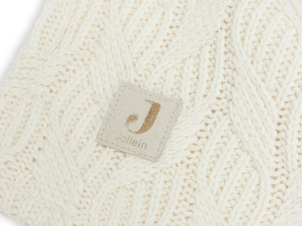 XL aankleedkussenhoes 75x85cm Spring knit ivory