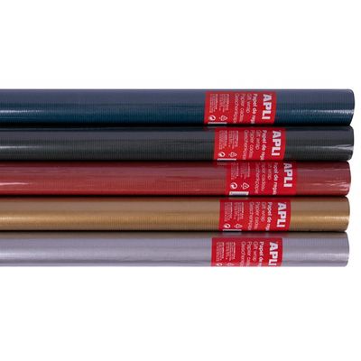 Apli Agipa - Papier cadeau kraft - 70 cm x 2 m - 60 g/m² - disponible dans différentes couleurs