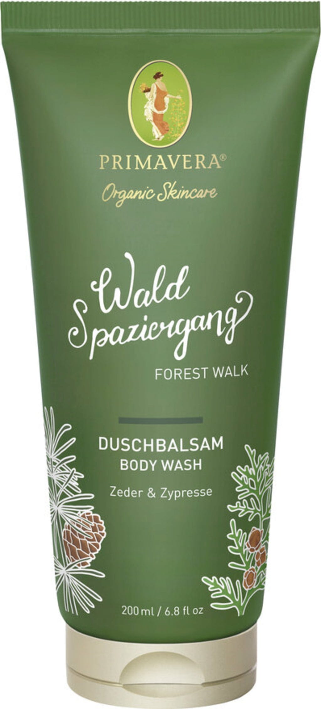 PRIMAVERA  Waldspaziergang Duschbalsam, 200 ml