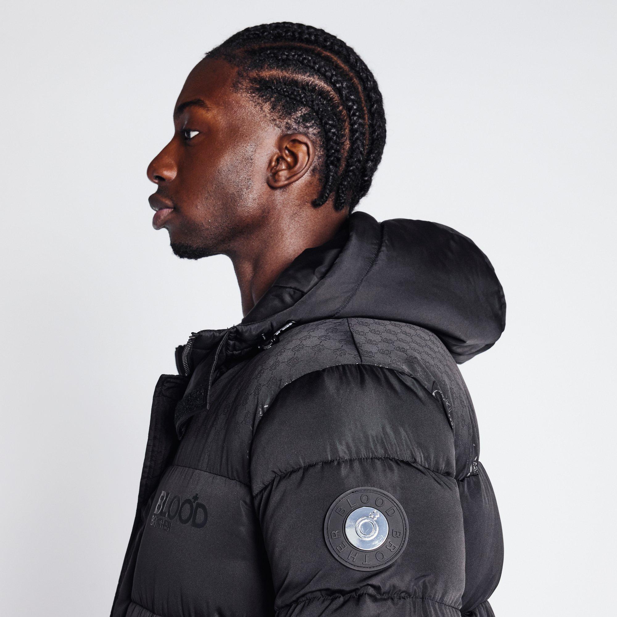 Blood Brother Long Puffer Jacket Mens