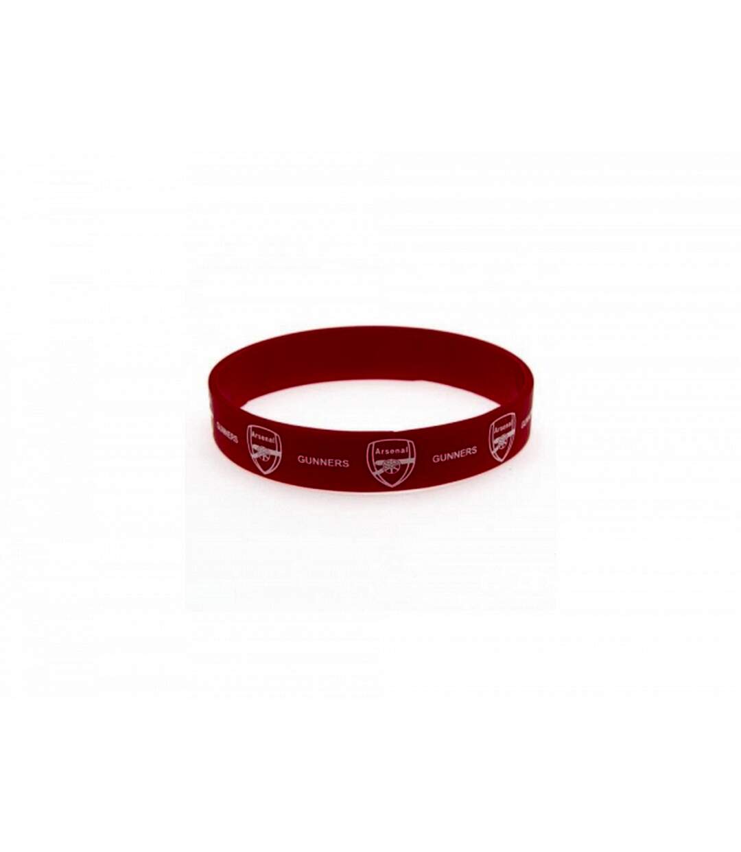 Arsenal FC - Bracelet en silicone (Rouge / blanc) (Taille unique) - UTBS771