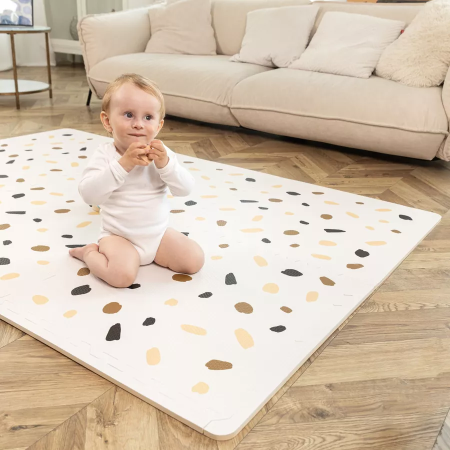 Hakuna Matte XXL Puzzlematte für Babys – Konfetti