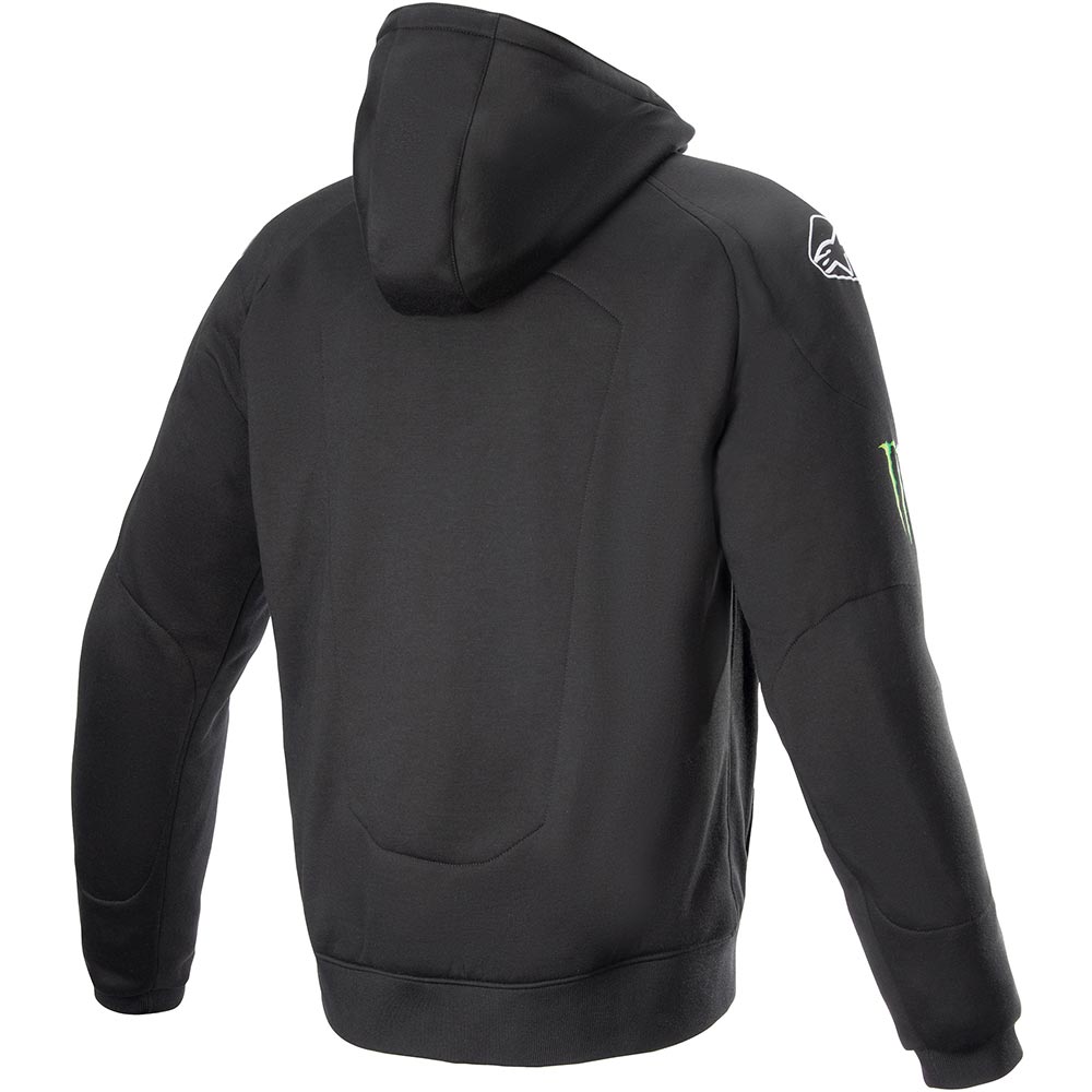 Alpinestars - Sweat zippé Chrome Ignition Monster Fabio Quartararo Noir / Rouge
