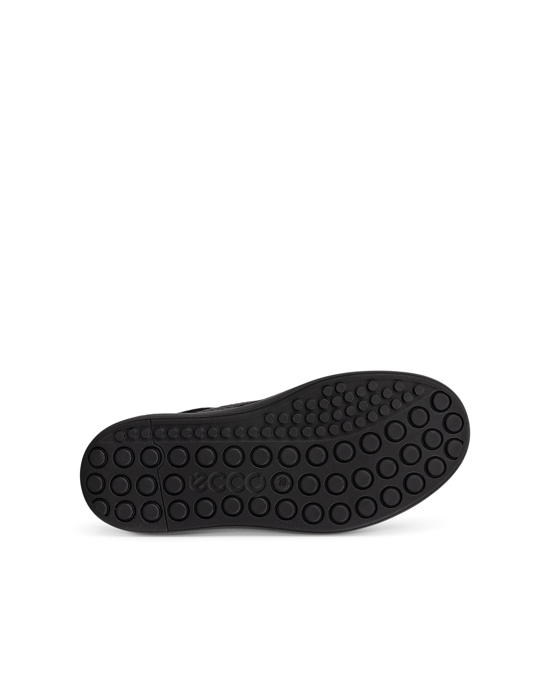 ECCO SOFT 60 K Kinder Ledersneaker Schwarz