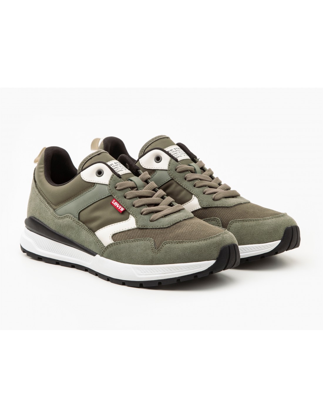 levi's Baskets de ville Homme Running Oats Refresh Kaki
