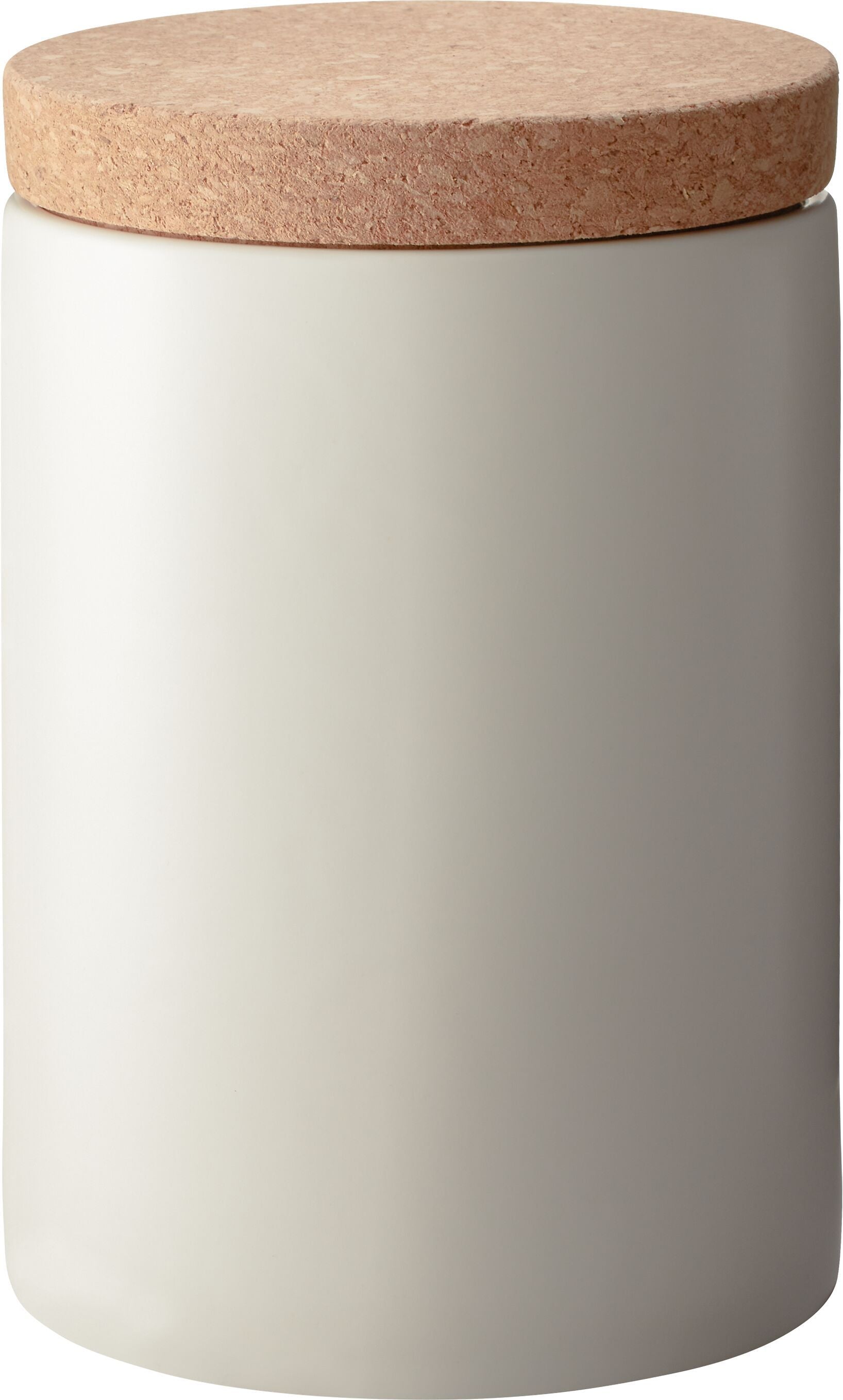 NEVIA Vorratsdose - Natur, Weiss / H: 15.0 cm