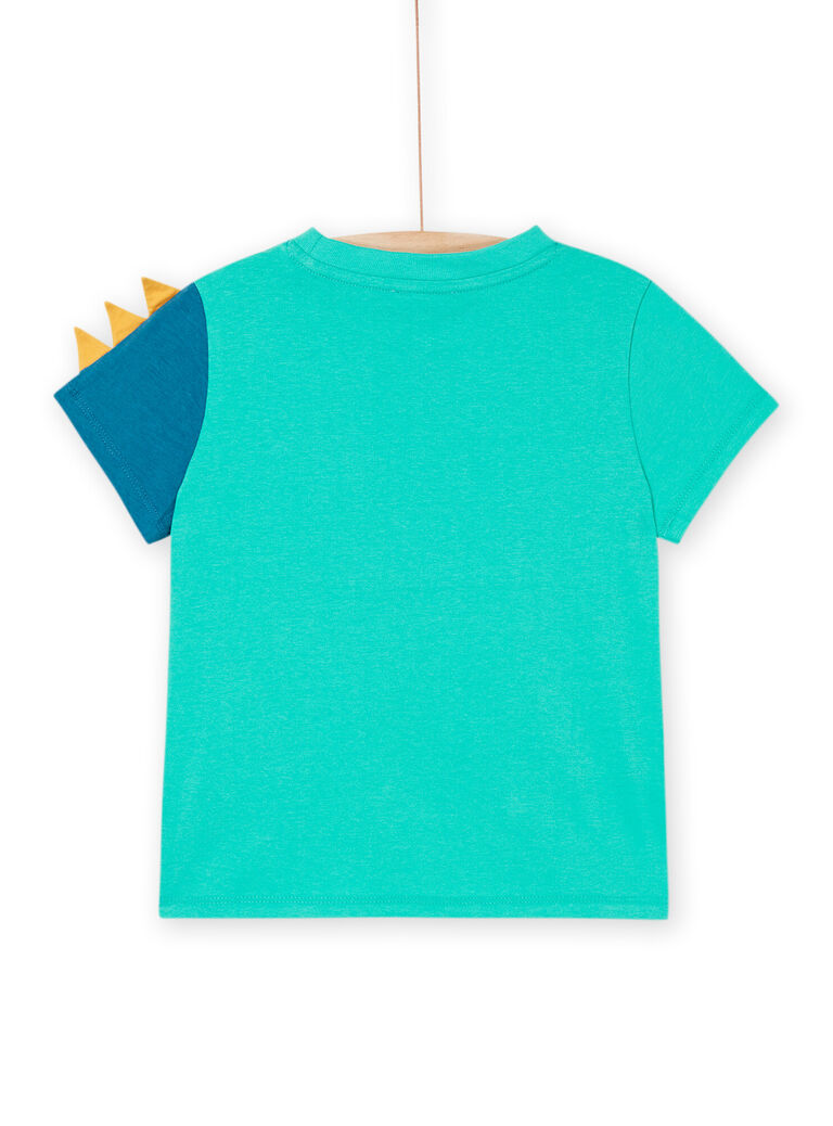 T-shirt origan à animation crocodile et tortue