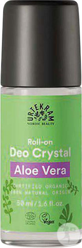 Urtekram Aloe Vera Deo Crystal Déodorant À L'Aloe Vera Roll-On 50ml