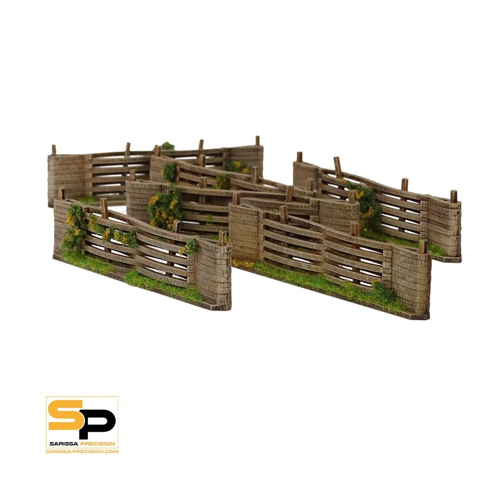 Burrows & Badgers: Celt Curved Wattle Fences