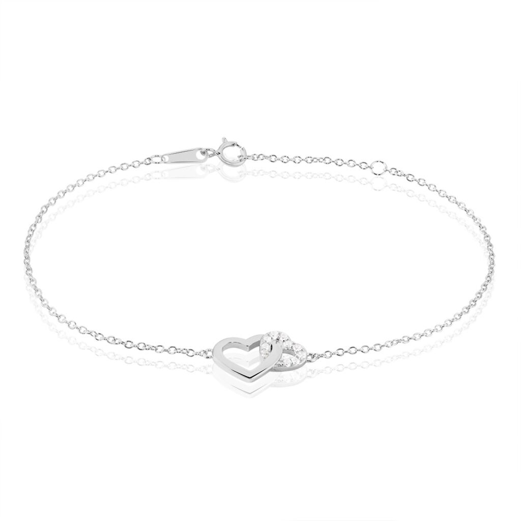 Bracelet Azylis Argent Blanc Oxyde De Zirconium