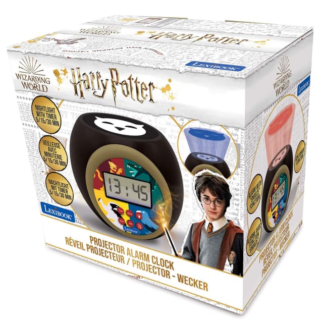 Harry Potter projektor vækkeur med timer