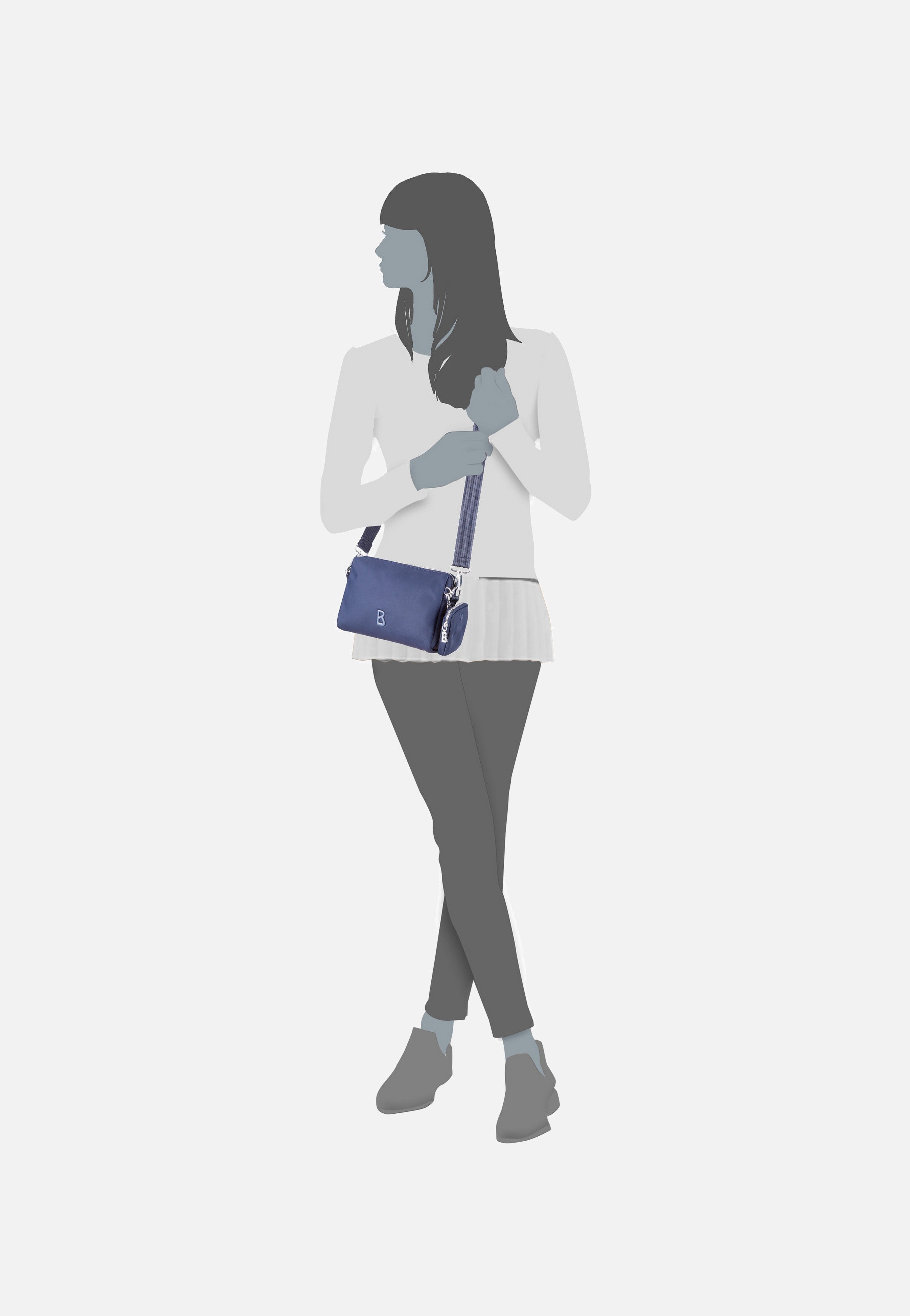 Verbier Play Pukie SHZ Dark Blue - Crossbody Bag