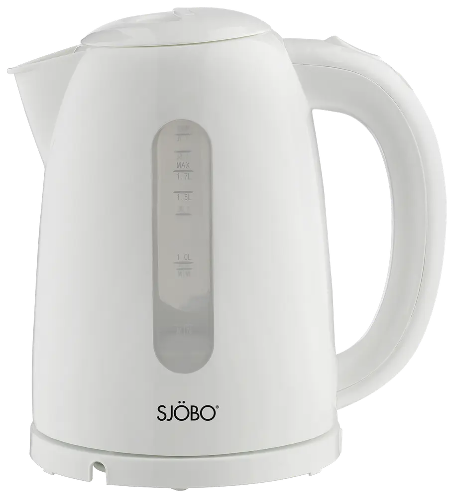 SJÖBO Elkedel 1,7 L 2025 W - hvid