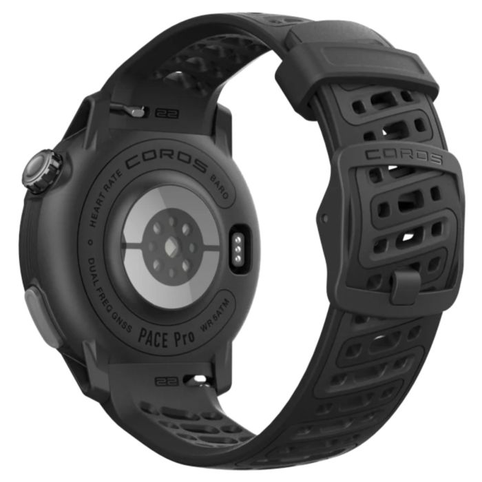 Coros Unisex Ure Pace Pro (Silicone Band) Sort