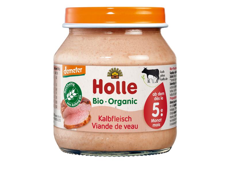 HOLLE Fleisch Kalb 125 g Bio-Fleischzubereitung