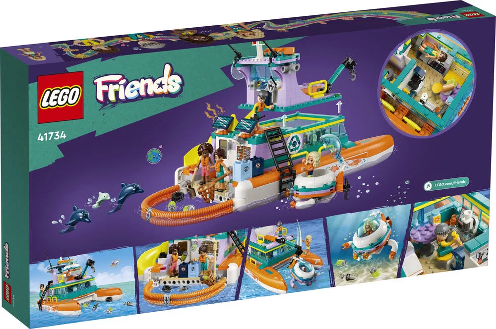 LEGO®FRIENDS 41734 - LE BATEAU DE SAUVETAGE EN MER