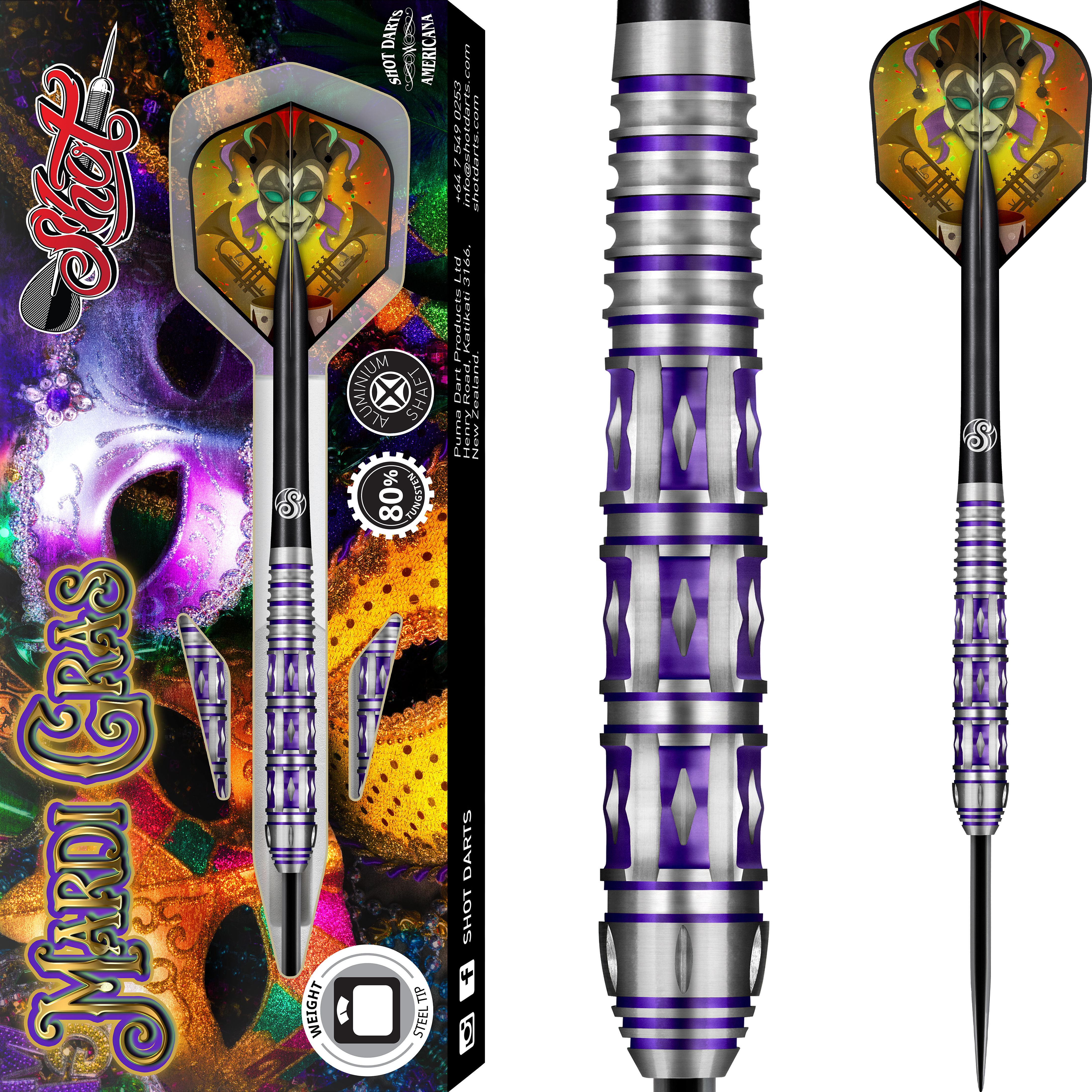 Shot - Americana Mardi Gras - Steeldart